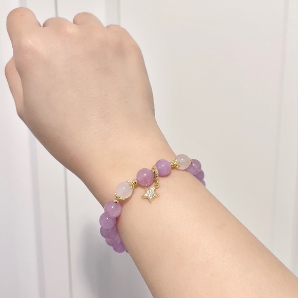 Handmade Amethyst Bracelet - Picture 5 of 5